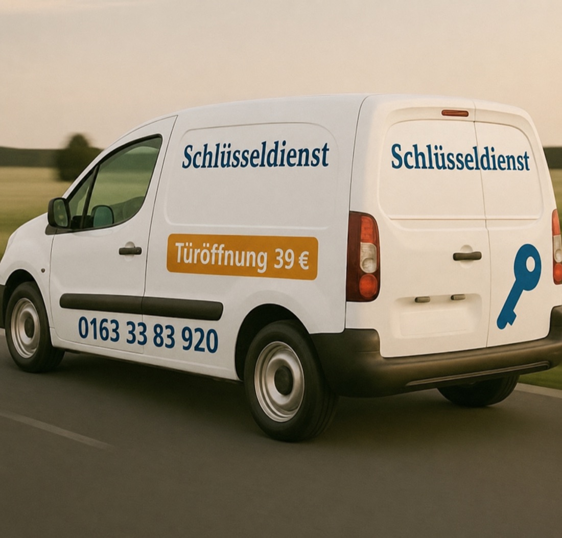 Schlüsseldienst Düsseldorf – Notdienst-Fahrzeug, Türöffnung ab 39 €